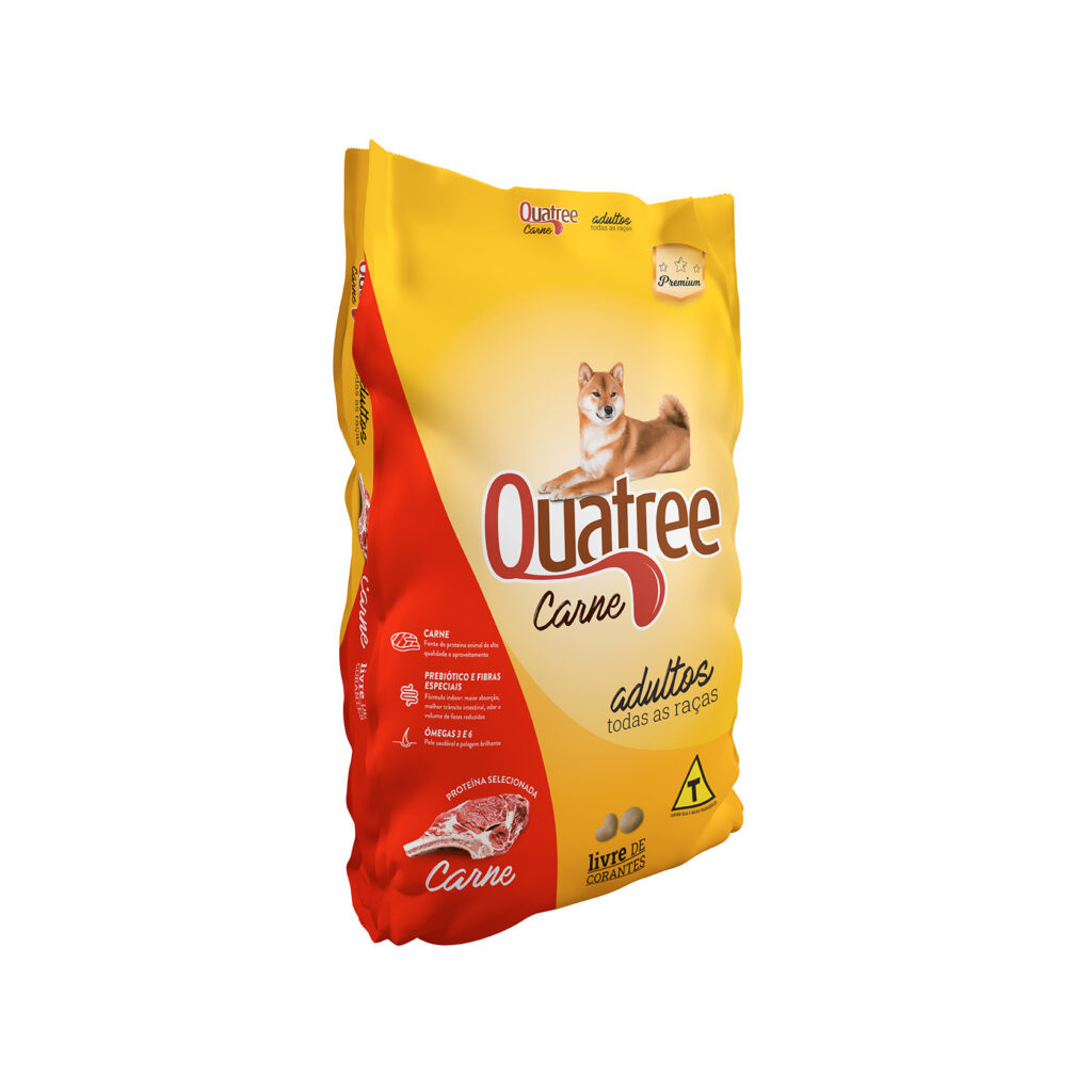 Quatree Carne Adulto Todas as Raças 15kg