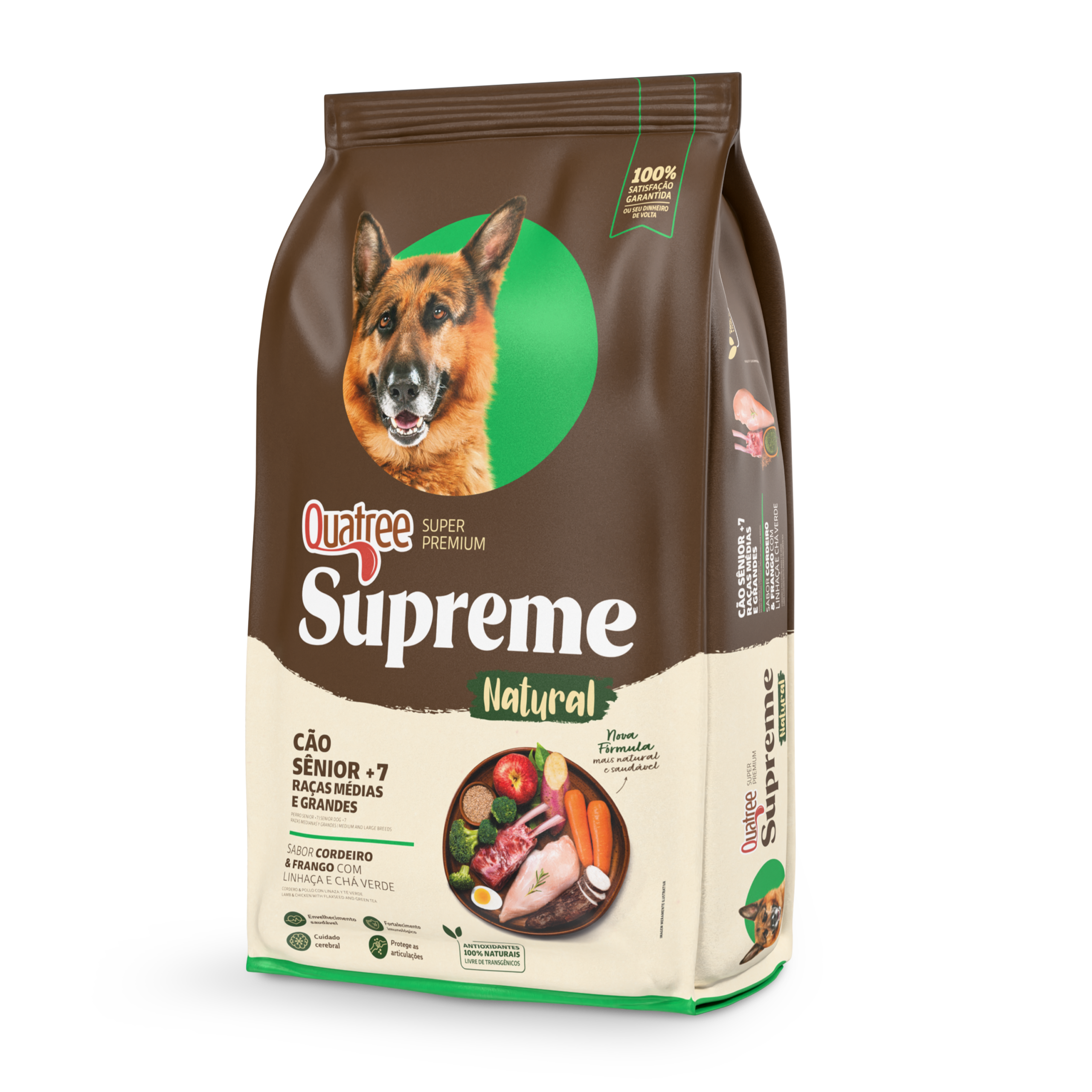Quatree Supreme Raças Médias e Grandes Sênior 15Kg
