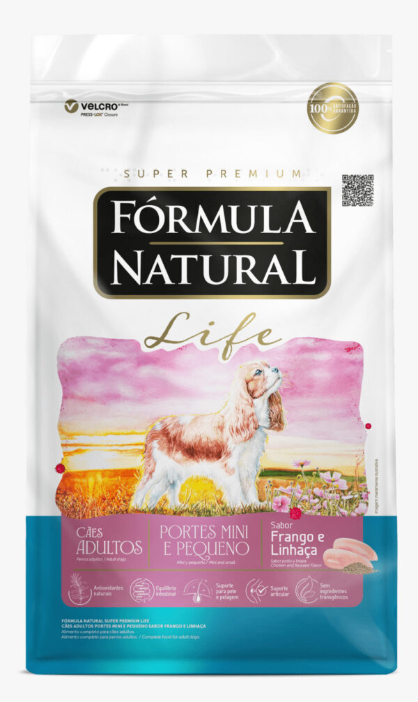 Fórmula Natural Super Premium Cães Adultos Porte Mini e Pequeno 15kg