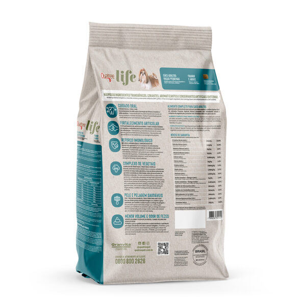 Quatree Life Cães Adultos Raças Pequenas 10,1Kg - Image 2