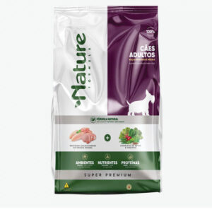 Ração Nature Super Premium Cães Adultos Raças Pequenas e Médias 15kg