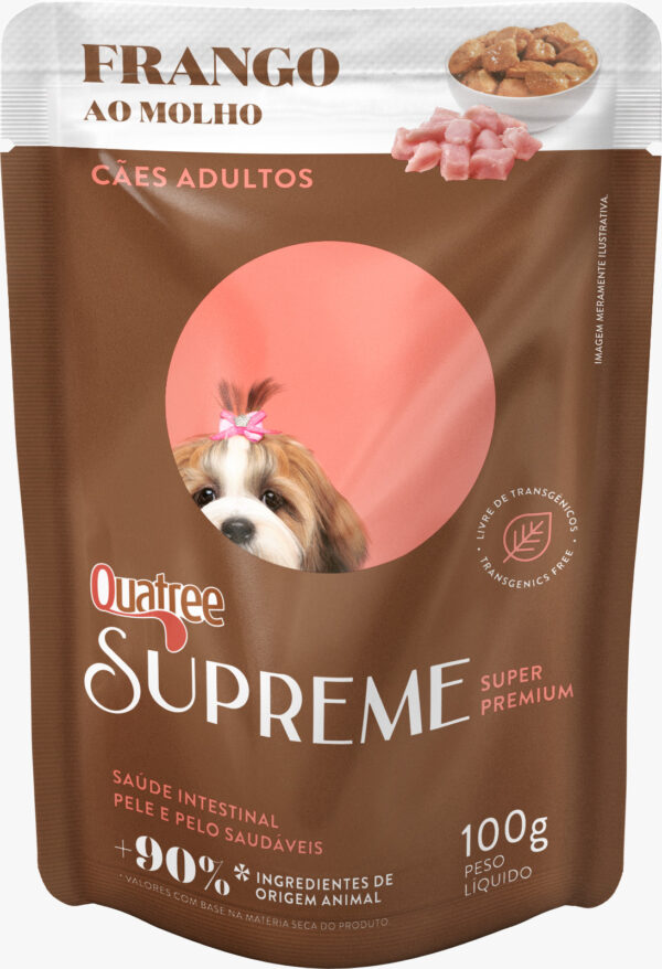 SACHÊ QUATREE SUPREME FRANGO 100G