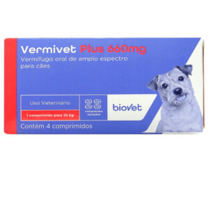 Vermivet Plus (660 mg) para Cães