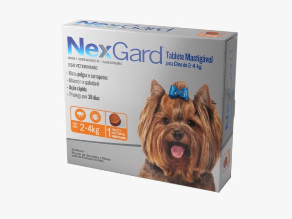 NEXGARD P C/1 TAB 2 A 4KG